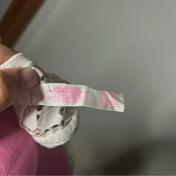 Victoria's Secret Off-White Lace Bralette with Sweetheart Neckline - Picture 6 of 6